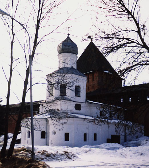 Кремль. Церковь Покрова Пресвятой Богородицы, Великий Новгород (Великий Новгород, город, Новгородская область). фасады