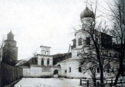 Кремль. Церковь Покрова Пресвятой Богородицы, 1900—1917 год с сайта https://pastvu.com/p/210031<br>, Великий Новгород, Великий Новгород, город, Новгородская область