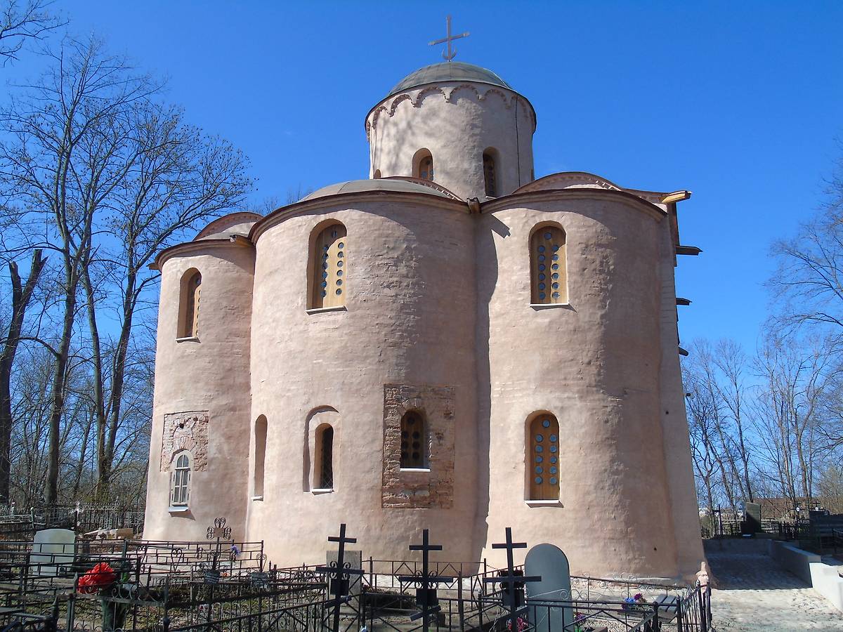 фасады. Церковь Петра и Павла на Сильнище, Великий Новгород (Великий Новгород, город, Новгородская область)