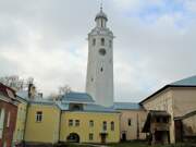 Кремль. Церковь Сергия Радонежского с Евфимиевской часозвоней, , Великий Новгород, Великий Новгород, город, Новгородская область