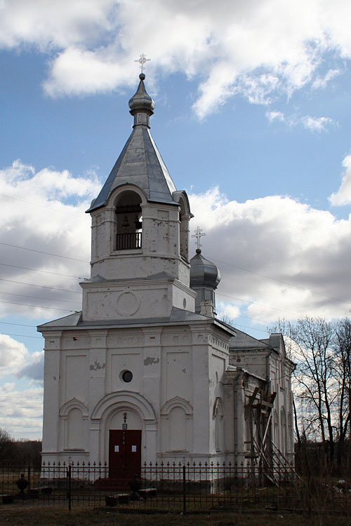 Церковь Покрова Пресвятой Богородицы, Трубичино (Новгородский район, Новгородская область). фасады