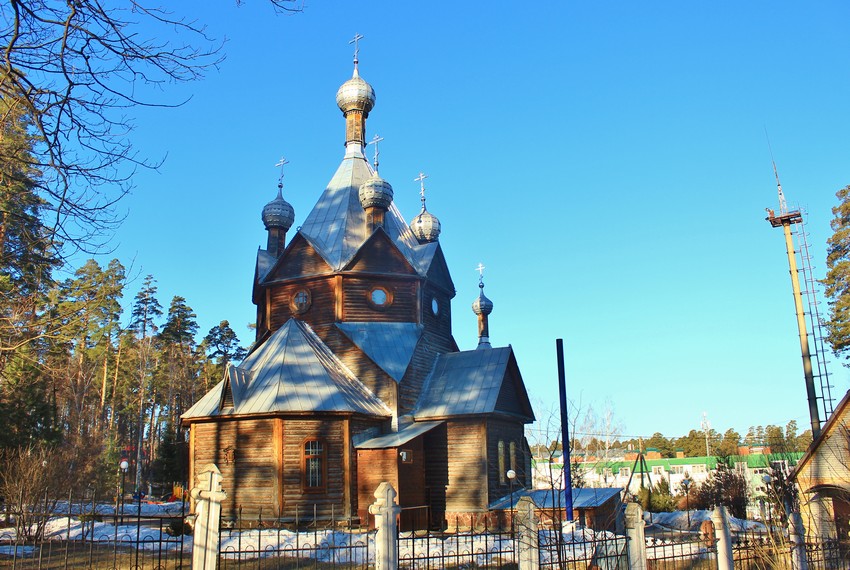 Церковь Николая Чудотворца, Пенза (Пенза, город, Пензенская область). общий вид в ландшафте