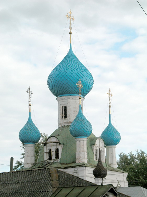 Богородицко-Сретенский Новодевичий монастырь. Собор Сретения Владимирской иконы Божией Матери (Владимирский), Переславль-Залесский (Переславский район и г. Переславль-Залесский, Ярославская область). архитектурные детали