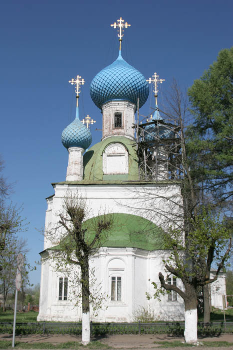 Переславль-Залесский. Богородицко-Сретенский Новодевичий монастырь. Собор Сретения Владимирской иконы Божией Матери (Владимирский). фасады