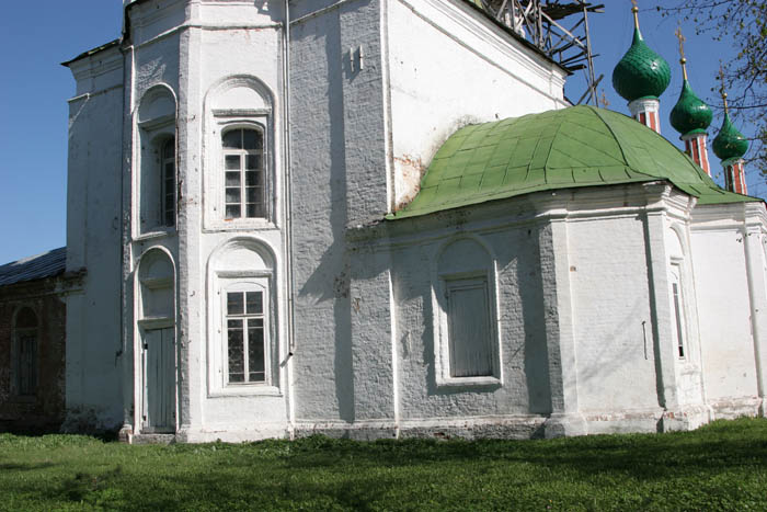 Богородицко-Сретенский Новодевичий монастырь. Собор Сретения Владимирской иконы Божией Матери (Владимирский), Переславль-Залесский (Переславский район и г. Переславль-Залесский, Ярославская область). архитектурные детали
