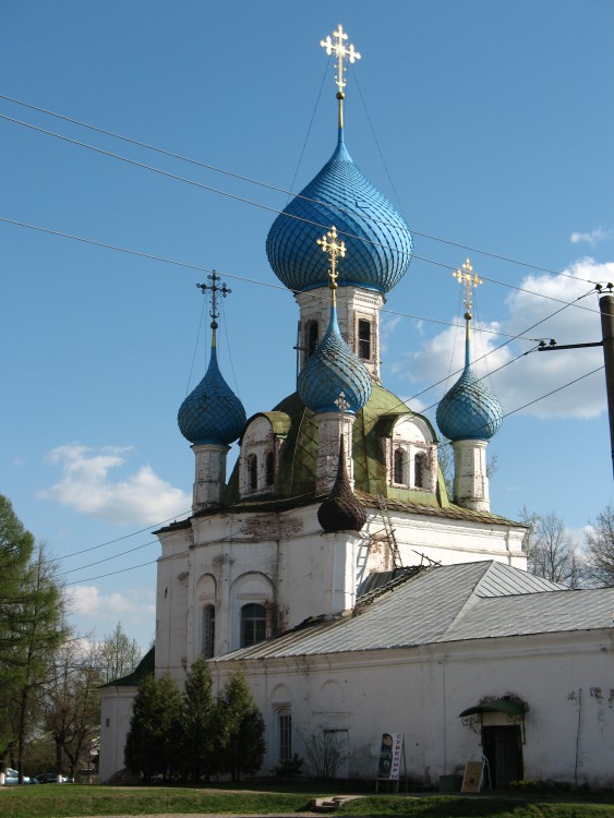 Переславль-Залесский. Богородицко-Сретенский Новодевичий монастырь. Собор Сретения Владимирской иконы Божией Матери (Владимирский). фасады