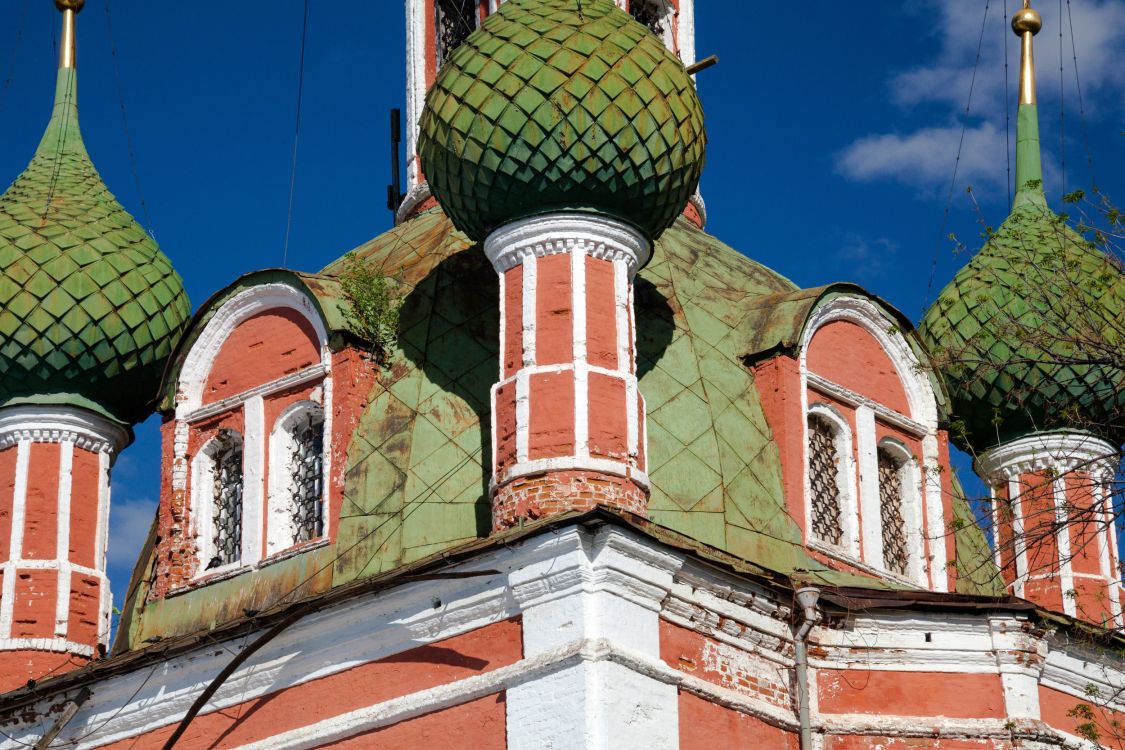 Богородицко-Сретенский Новодевичий монастырь. Собор Сретения Владимирской иконы Божией Матери (Владимирский), Переславль-Залесский (Переславский район и г. Переславль-Залесский, Ярославская область). архитектурные детали