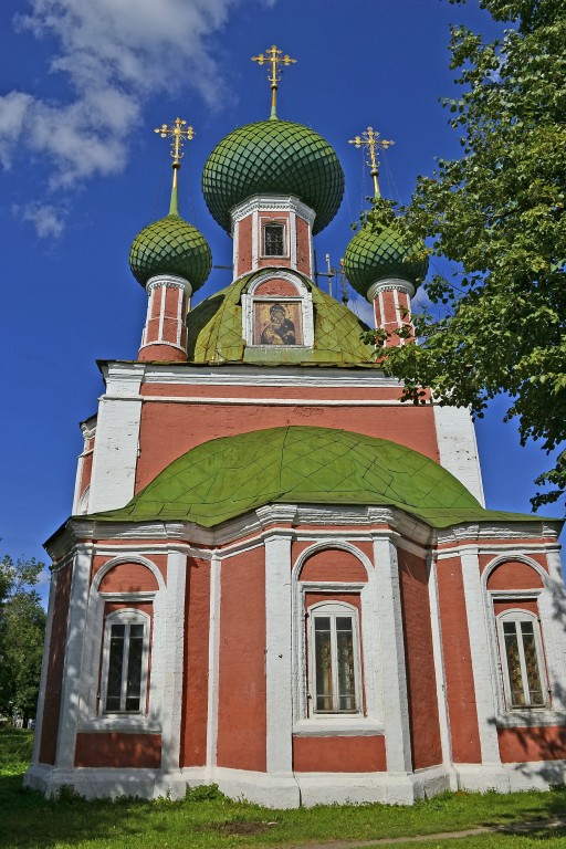 Переславль-Залесский. Богородицко-Сретенский Новодевичий монастырь. Собор Сретения Владимирской иконы Божией Матери (Владимирский). фасады