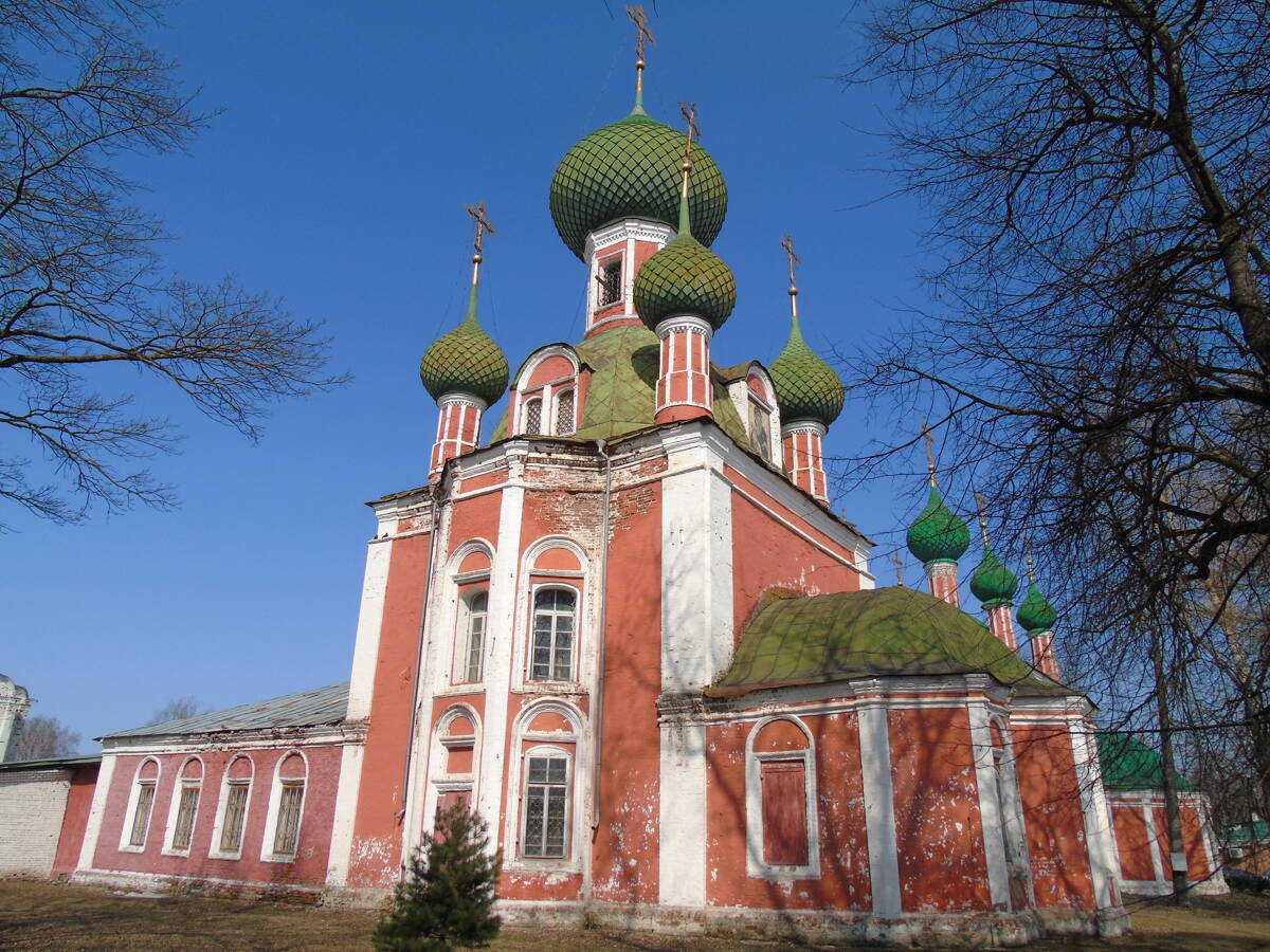 Богородицко-Сретенский Новодевичий монастырь. Собор Сретения Владимирской иконы Божией Матери (Владимирский), Переславль-Залесский (Переславский район и г. Переславль-Залесский, Ярославская область). фасады