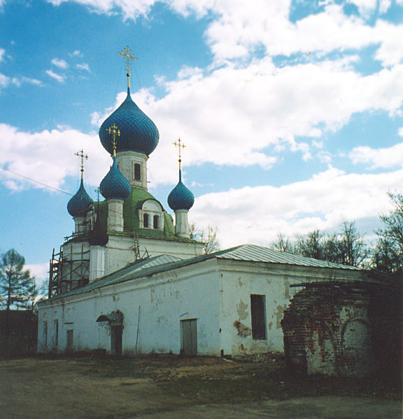 Переславль-Залесский. Богородицко-Сретенский Новодевичий монастырь. Собор Сретения Владимирской иконы Божией Матери (Владимирский). фасады