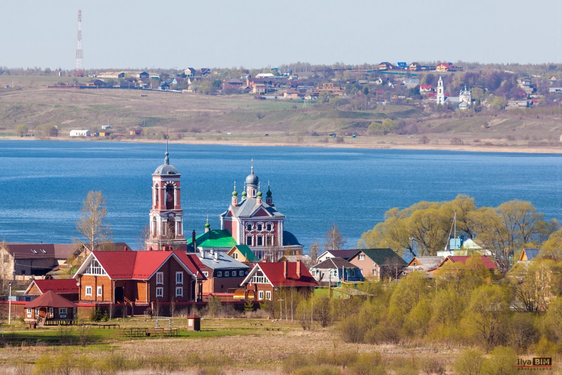 Переславль-Залесский. Церковь Сорока мучеников Севастийских. общий вид в ландшафте