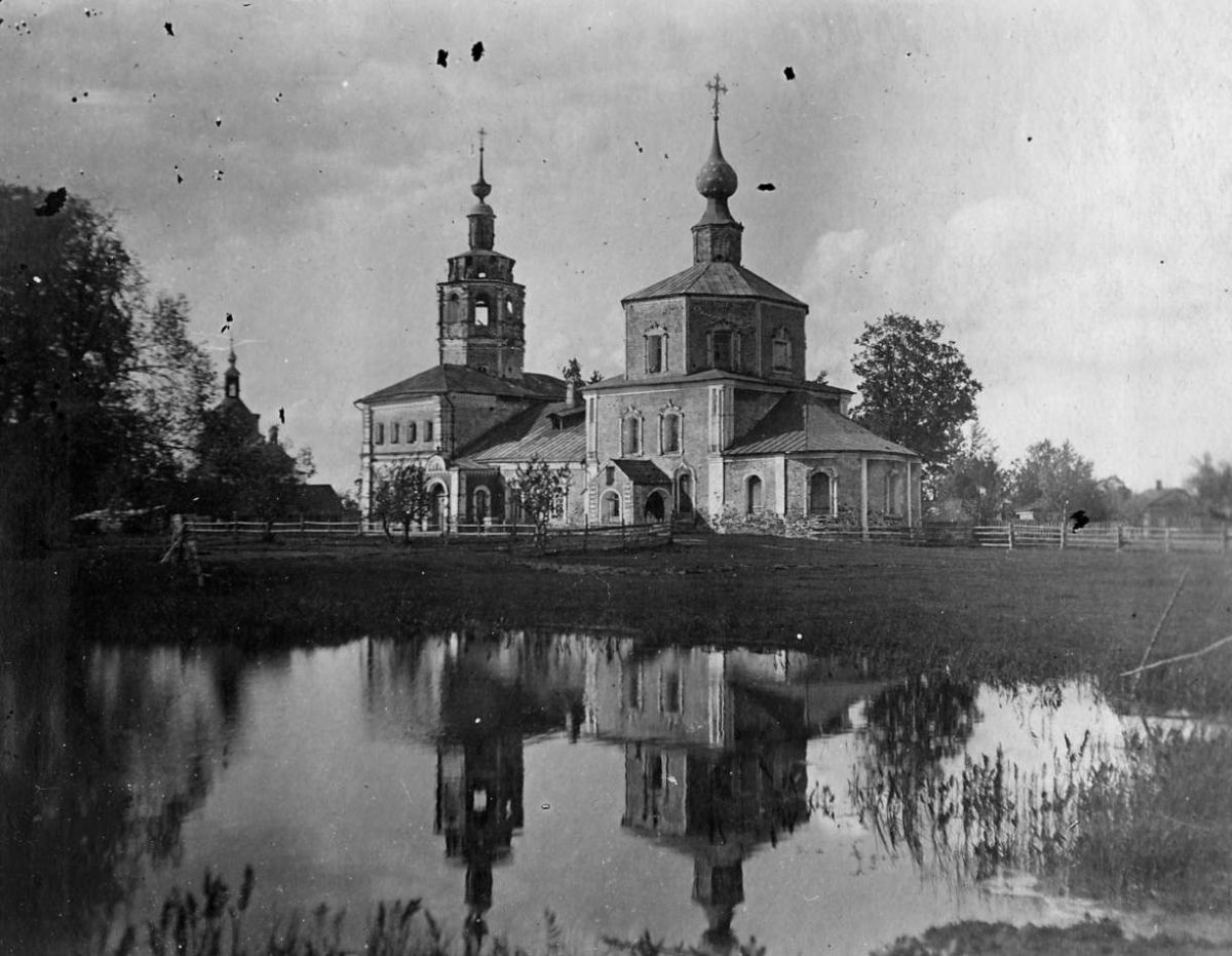 Переславль-Залесский. Церковь Смоленской иконы Божией Матери (Корнилиевская). архивная фотография, Фотография, выполненная в 1914 году.