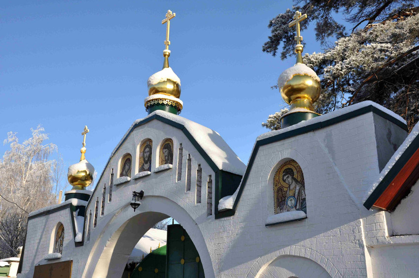 Крестовоздвиженский Иерусалимский монастырь, Горки Ленинские, пос. санатория (Ленинский городской округ, Московская область). дополнительная информация