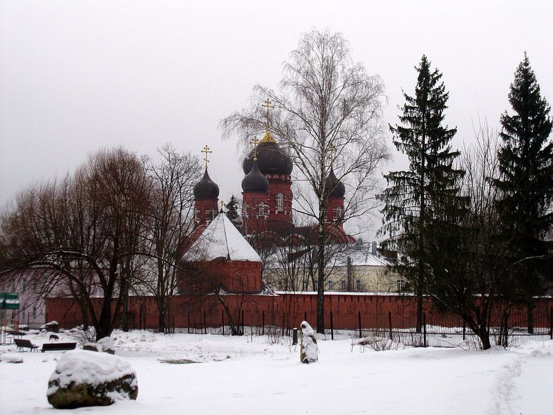 Крестовоздвиженский Иерусалимский монастырь, Горки Ленинские, пос. санатория (Ленинский городской округ, Московская область). дополнительная информация, Лукино. Крестовоздвиженский Иерусалимский монастырь.