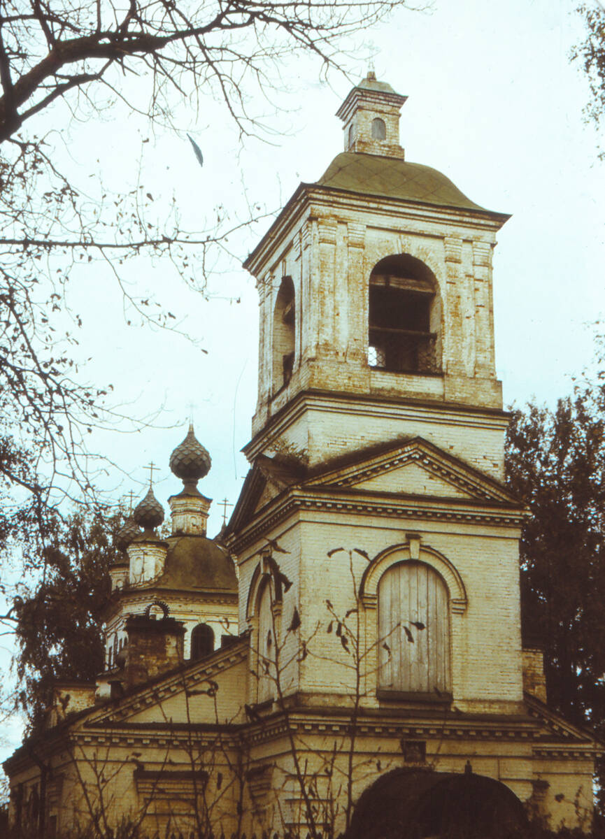 Церковь Казанской иконы Божией Матери, Богородское (Галичский район, Костромская область). архитектурные детали