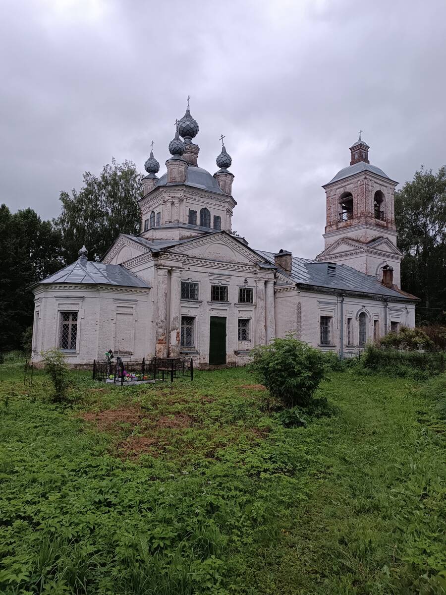 Церковь Казанской иконы Божией Матери, Богородское (Галичский район, Костромская область). фасады