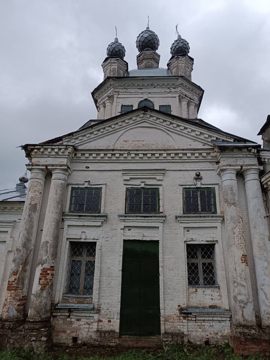 Церковь Казанской иконы Божией Матери, Богородское (Галичский район, Костромская область). архитектурные детали