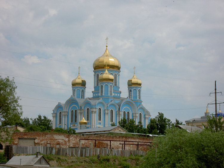 Задонск. Задонский Рождество-Богородицкий мужской монастырь. фасады