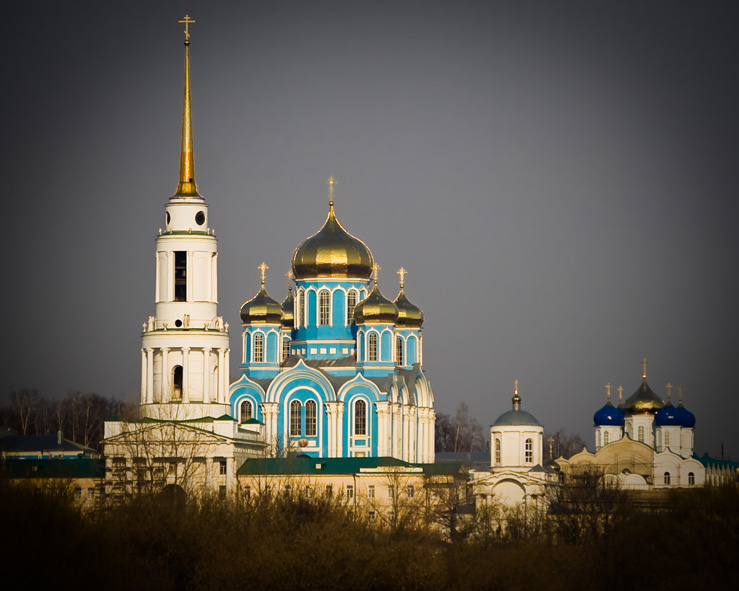 Задонск. Задонский Рождество-Богородицкий мужской монастырь. фасады