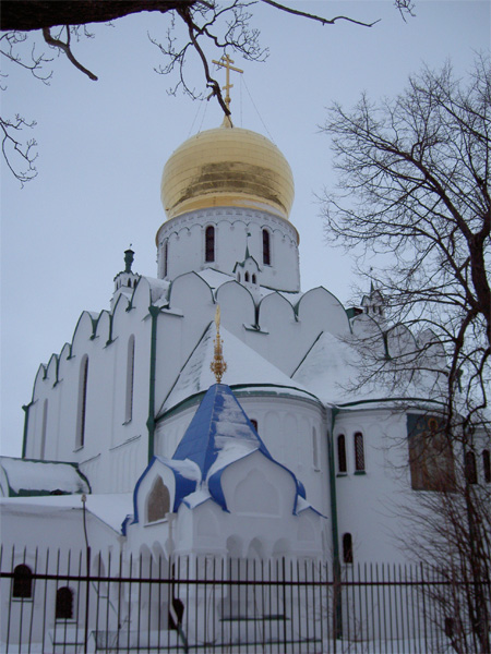 Пушкин (Царское Село). Собор Феодоровской иконы Божией Матери в Царском Селе. архивная фотография