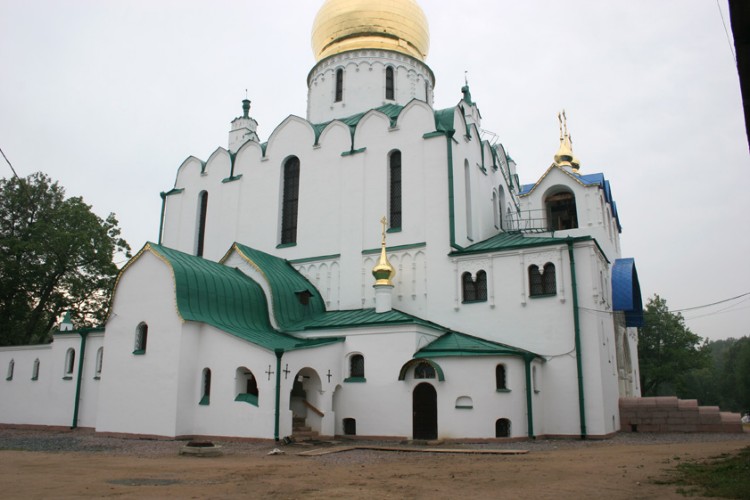 Собор Феодоровской иконы Божией Матери в Царском Селе, Пушкин (Царское Село) (Санкт-Петербург, Пушкинский район, г. Санкт-Петербург). фасады