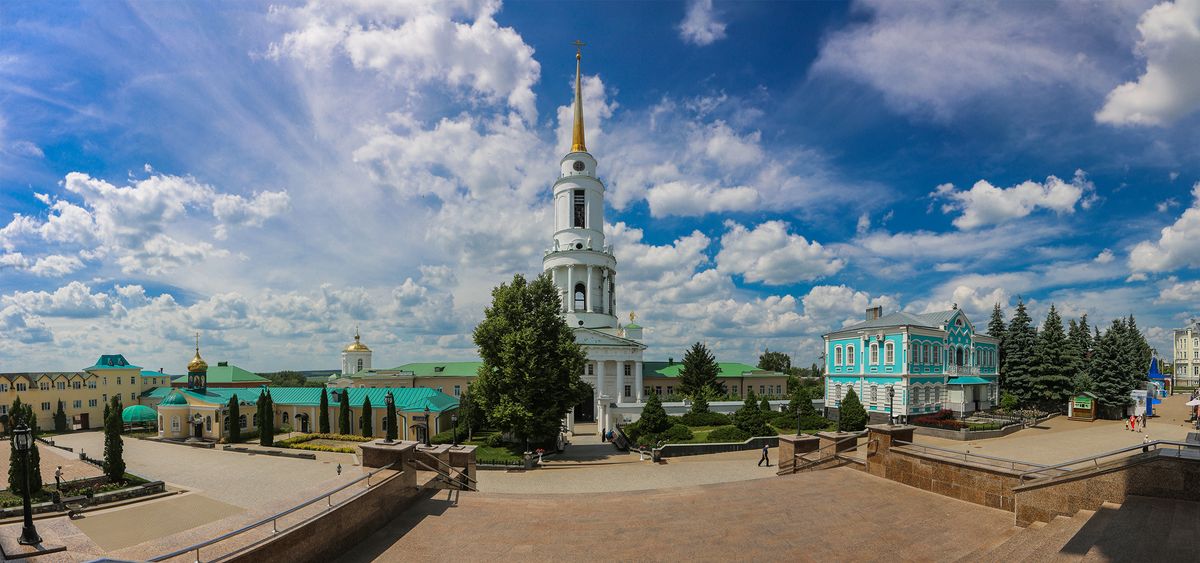Задонский Рождество-Богородицкий мужской монастырь, Задонск (Задонский район, Липецкая область). фасады