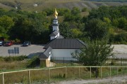 Костомаровский Спасский монастырь, Входная группа. Вид с подьема на холм<br>, Костомарово, Подгоренский район, Воронежская область