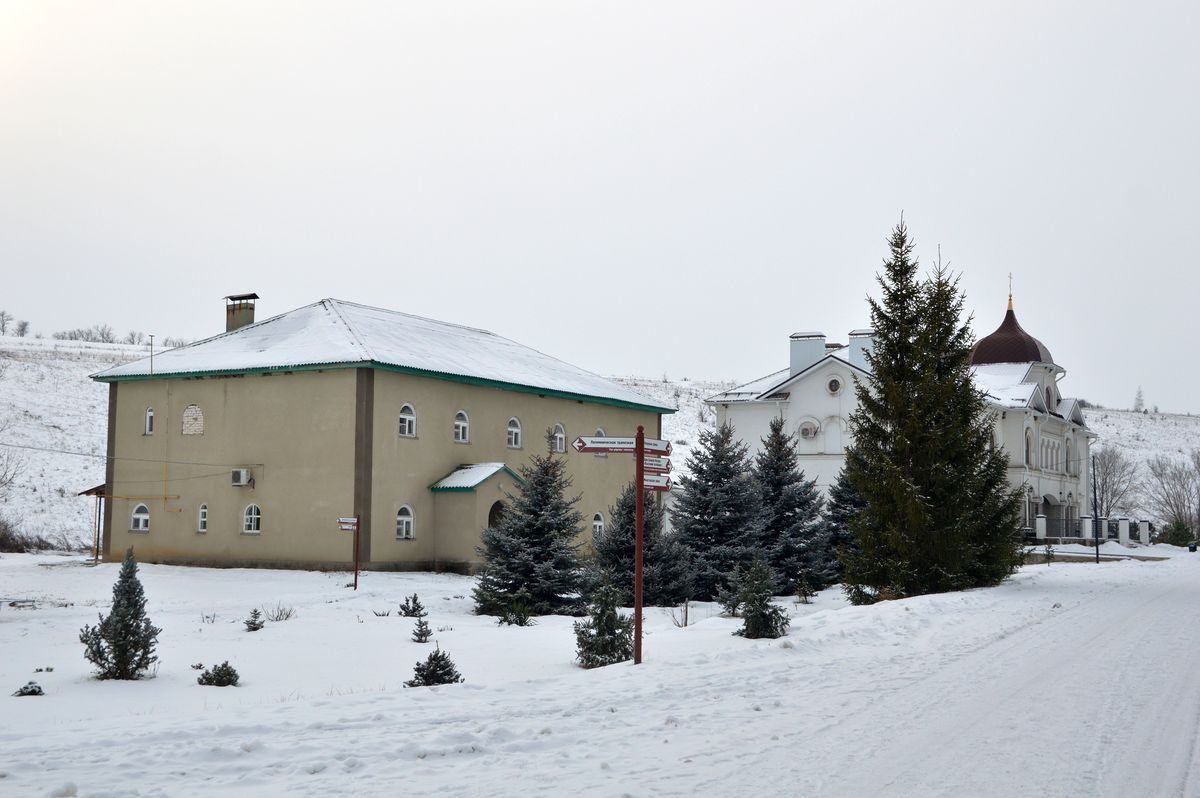 Келейский корпус, фасады. Костомаровский Спасский монастырь, Костомарово (Подгоренский район, Воронежская область)