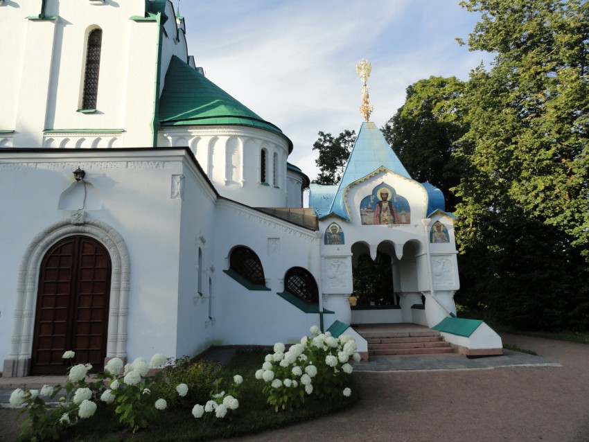 Пушкин (Царское Село). Собор Феодоровской иконы Божией Матери в Царском Селе. архитектурные детали