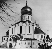 Собор Феодоровской иконы Божией Матери в Царском Селе, 1912-1914 года (направление съемки — север) Фото с http://oldsp.ru/old/photo/view/13311<br>, Санкт-Петербург, Санкт-Петербург, Пушкинский район, г. Санкт-Петербург