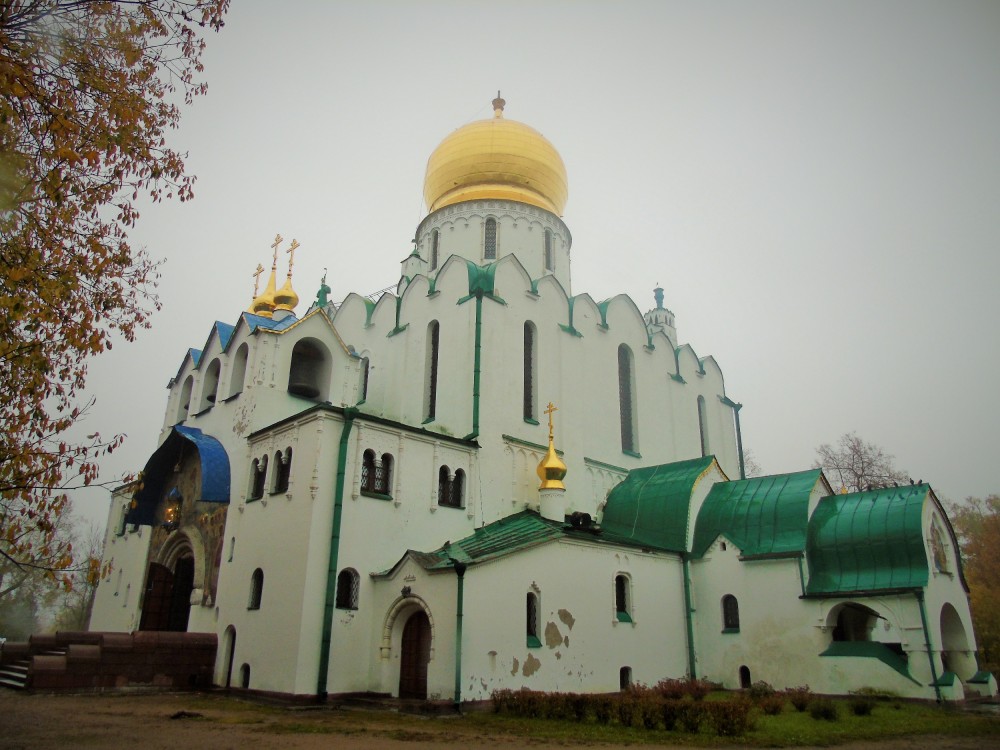 Пушкин (Царское Село). Собор Феодоровской иконы Божией Матери в Царском Селе. фасады