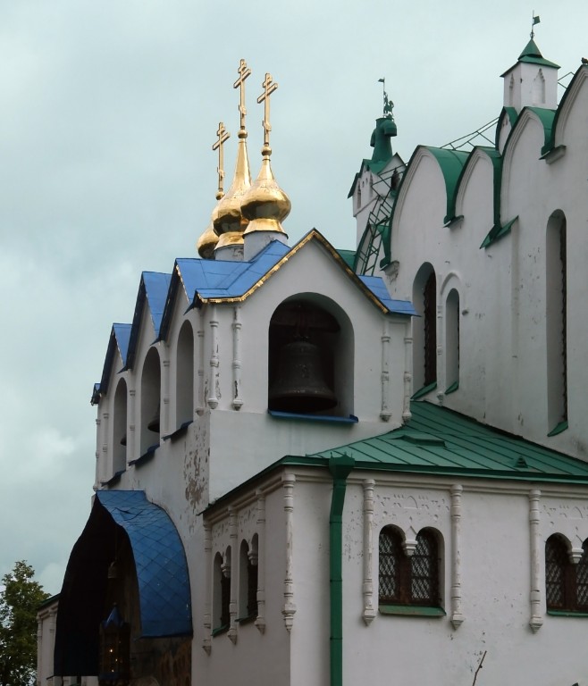 Пушкин (Царское Село). Собор Феодоровской иконы Божией Матери в Царском Селе. архитектурные детали