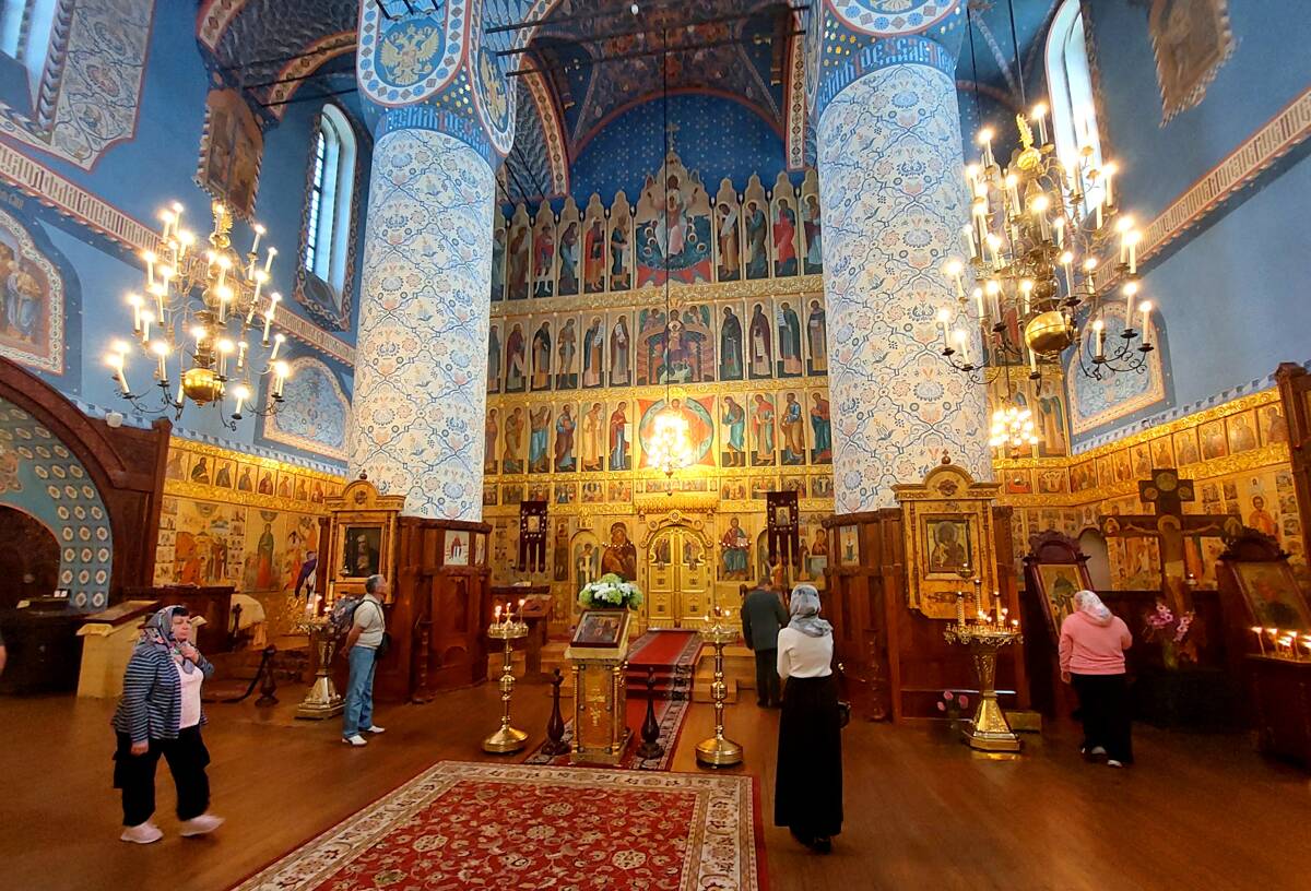 Собор Феодоровской иконы Божией Матери в Царском Селе, Пушкин (Царское Село) (Санкт-Петербург, Пушкинский район, г. Санкт-Петербург). интерьер и убранство
