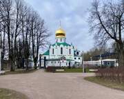 Собор Феодоровской иконы Божией Матери в Царском Селе, Вид с СВ<br>, Санкт-Петербург, Санкт-Петербург, Пушкинский район, г. Санкт-Петербург
