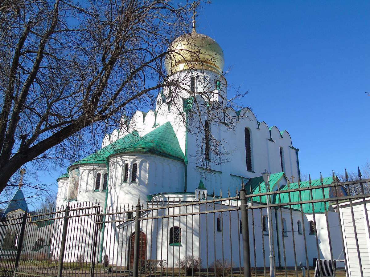 фасады. Собор Феодоровской иконы Божией Матери в Царском Селе, Пушкин (Царское Село) (Санкт-Петербург, Пушкинский район, г. Санкт-Петербург)