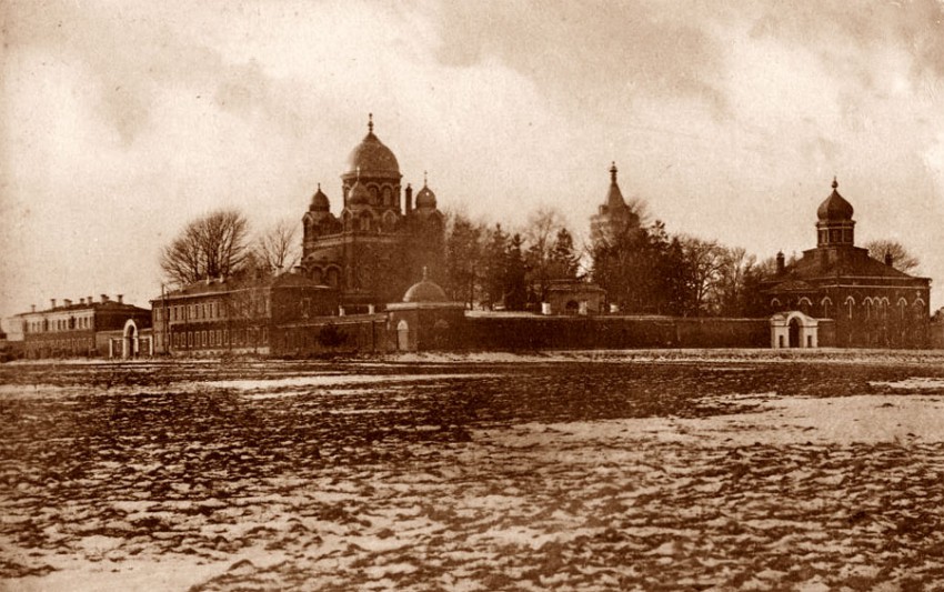 Семёновское (Бородинского с/о). Спасо-Бородинский монастырь. архивная фотография, Фото 1890-х гг.