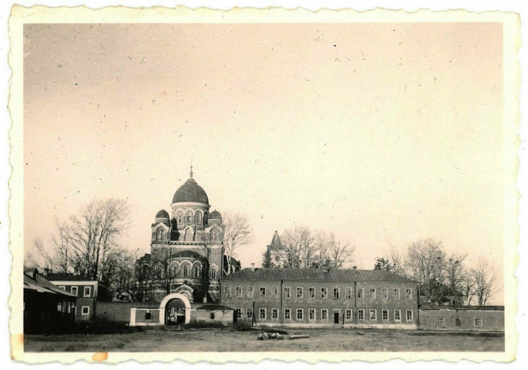 Семёновское (Бородинского с/о). Спасо-Бородинский монастырь. архивная фотография, Фото 1941 г. с аукциона e-bay.de