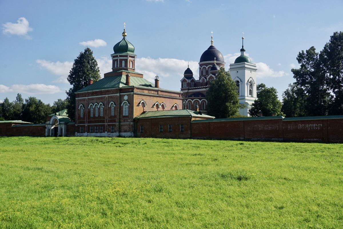 Спасо-Бородинский монастырь, Семёновское (Бородинского с/о) (Можайский городской округ, Московская область). фасады