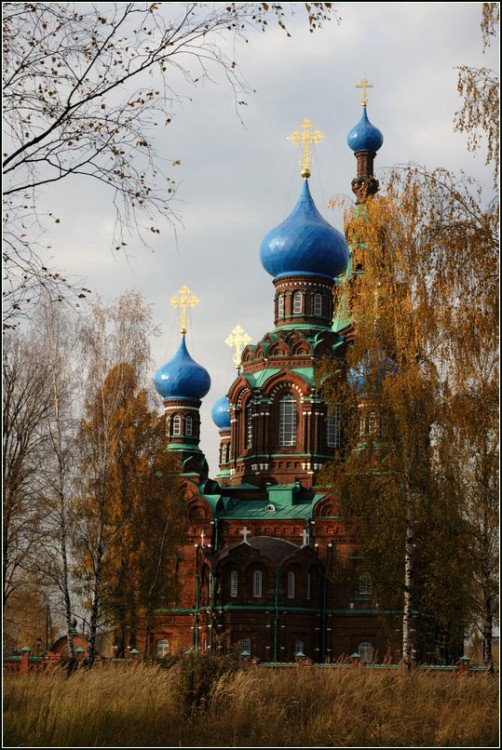 Черкизово. Церковь Покрова Пресвятой Богородицы. фасады