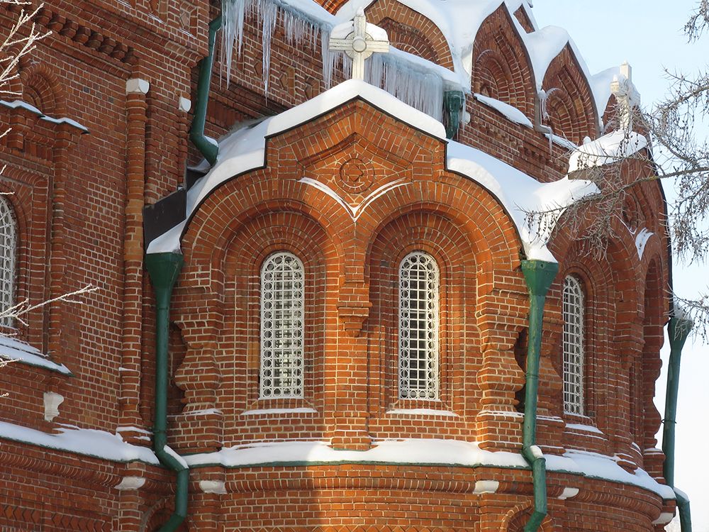 Церковь Покрова Пресвятой Богородицы, Черкизово (Пушкинский район и гг. Ивантеевка, Королёв, Московская область). архитектурные детали