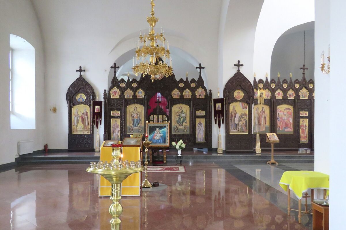 Собор Благовещения Пресвятой Богородицы, Гагарин (Гагаринский район, Смоленская область). интерьер и убранство, Интерьер северного придела