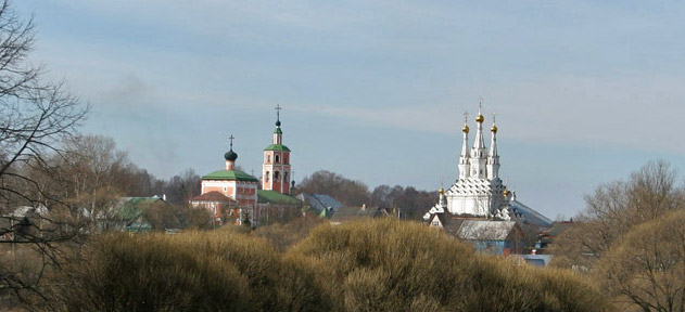 Монастырь Иоанна Предтечи, Вязьма (Вяземский район, Смоленская область). общий вид в ландшафте