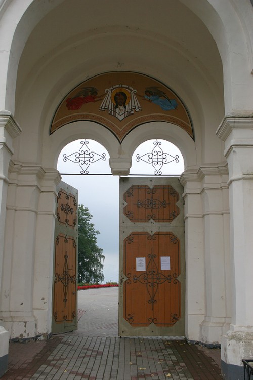 Рославль. Спасо-Преображенский мужской монастырь. архитектурные детали, 		      