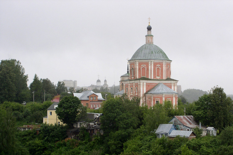 Церковь Георгия Победоносца, Смоленск (Смоленск, город, Смоленская область). общий вид в ландшафте