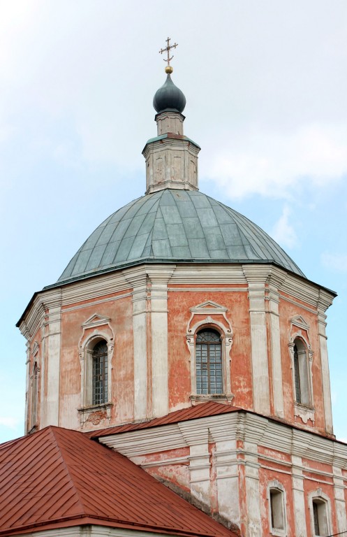 Смоленск. Церковь Георгия Победоносца. архитектурные детали, купол