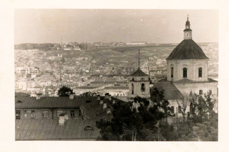 Вид с юго-запада. Фото 1941 г. с аукциона e-bay.de, архивная фотография. Церковь Георгия Победоносца, Смоленск (Смоленск, город, Смоленская область)