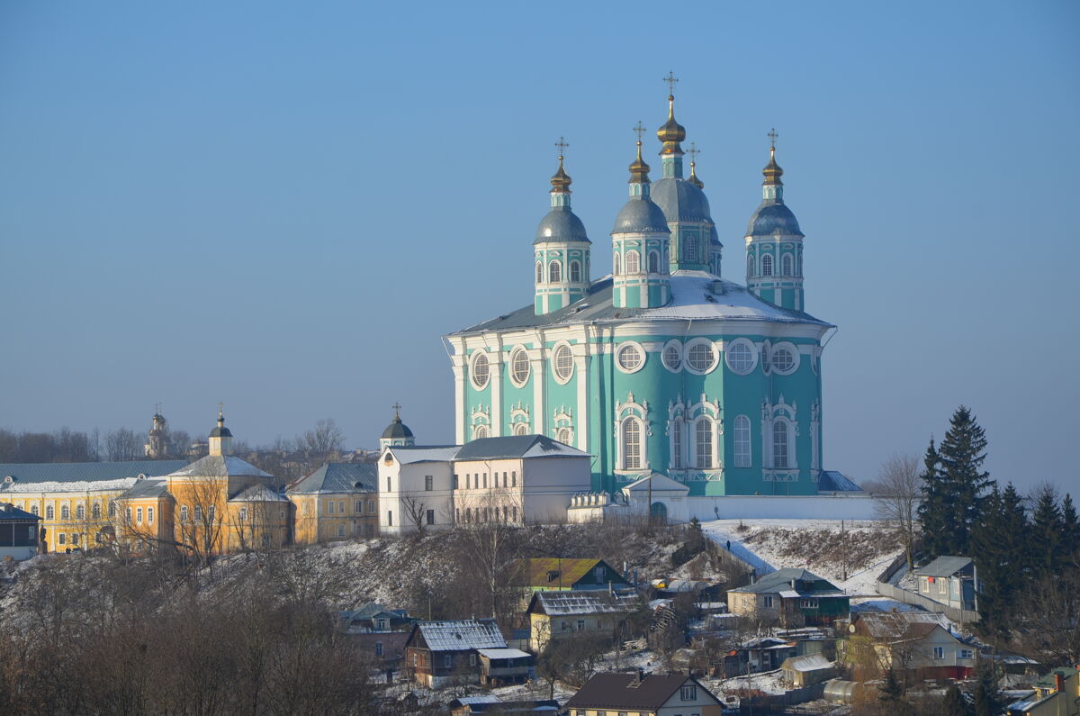 Кафедральный собор Успения Пресвятой Богородицы, Смоленск (Смоленск, город, Смоленская область). фасады