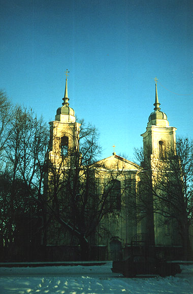 Любавичи. Церковь Успения Пресвятой Богородицы. фасады