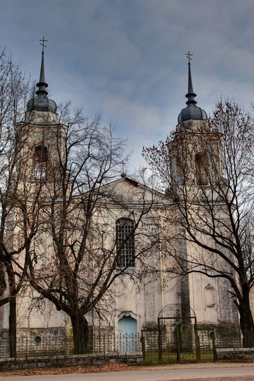 Любавичи. Церковь Успения Пресвятой Богородицы. фасады