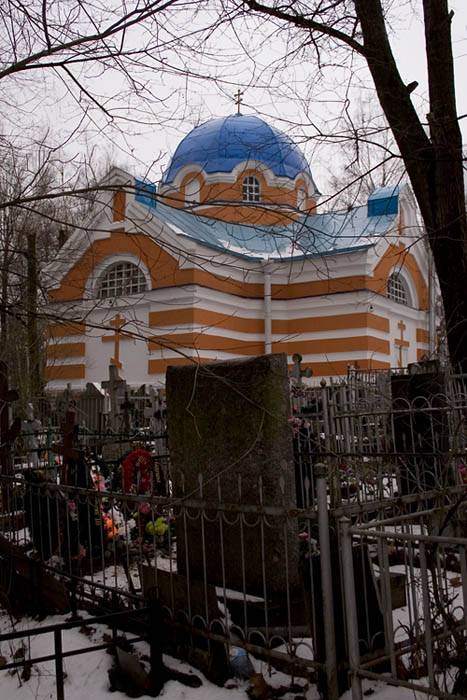 Церковь Владимира равноапостольного, Усть-Ижора (Санкт-Петербург, Колпинский район, г. Санкт-Петербург). фасады, Восточный фасад